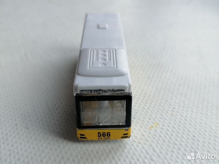 Машинка игрушка автобус пластмассовый 9 см