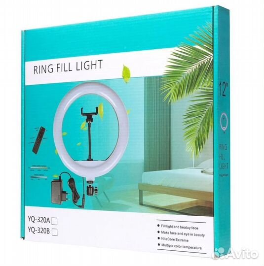 Кольцевая светодиодная лампа YQ-320A Ring Light 32