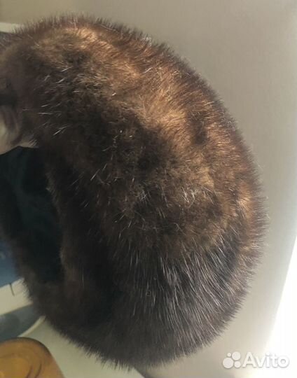 Шапка норковая женская