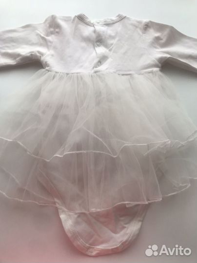 Платье боди на девочку 68 размер