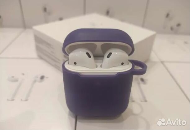 Airpods 2 premium + Чехол