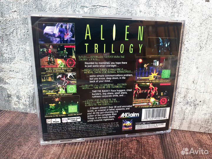 Игры ps1 Alien Trilogy ps2 Playstation пс1 пс2