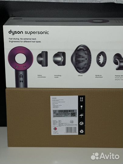 Фен dyson hd08 фуксия