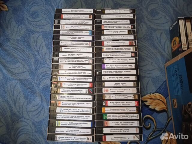 Старые видеокассеты VHS с фильмами. ХХХ фильмы для взрослых
