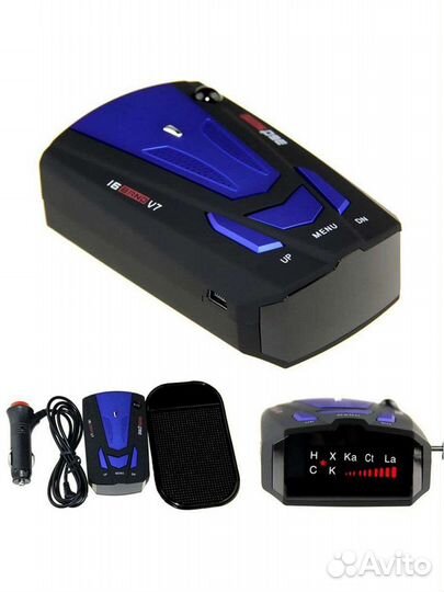 Антирадар V-7 Sensor, все радары