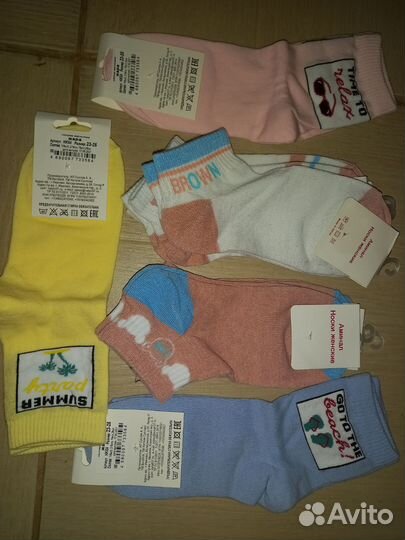 Носки р36-38 новые