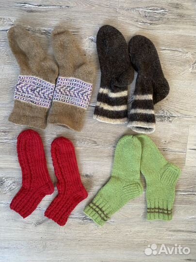 Шерстяные носки женские