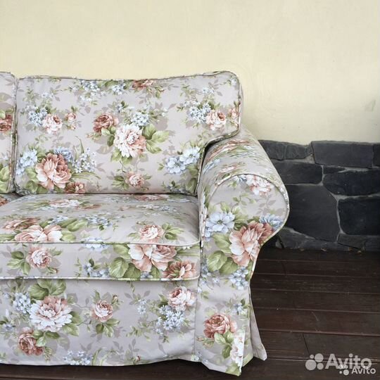 Чехол для дивана-кровати Экторп 2-местный (икеа)