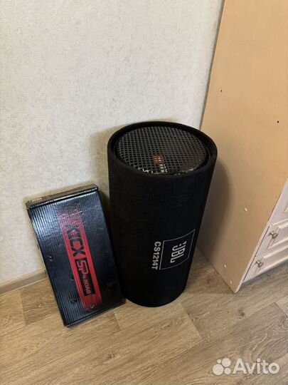 Сабвуфер и усилитель