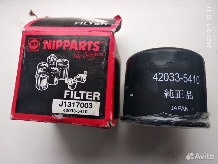 Масляный фильтр, оригинал, Япония