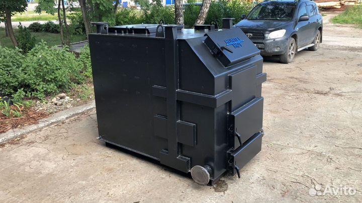 Твердотопливный котел длительного горения