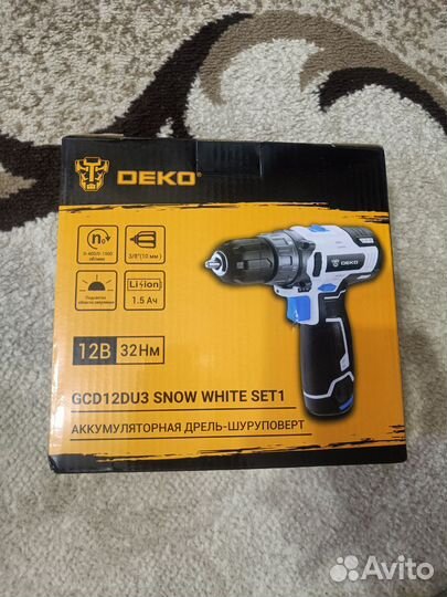 Шуруповёрт deko