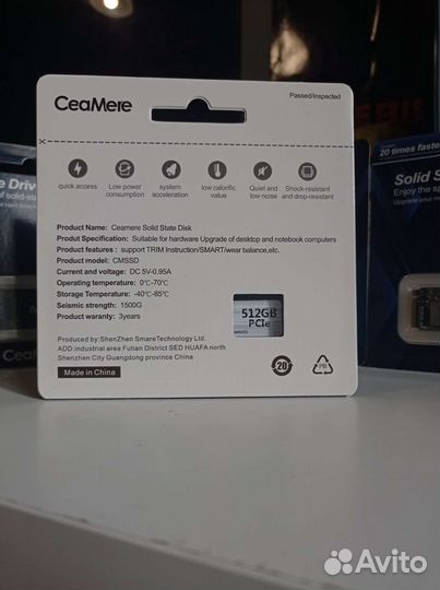 Новые M2 nvme SSD 512gb быстрые