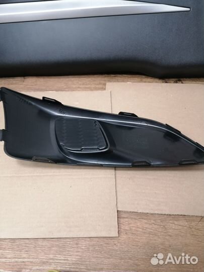 Решетка в бампер лев без отверст. под птф Aveo