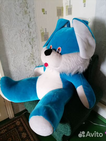 Мягкая игрушка заяц большой