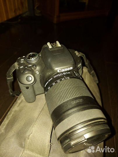 Зеркальный фотоаппарат canon 600d