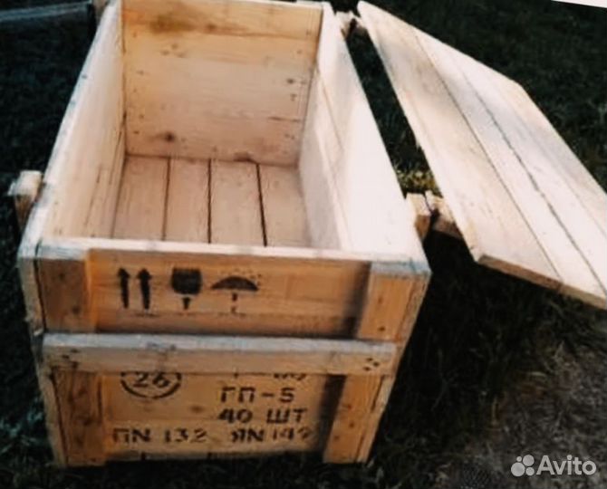 Ящик деревянный для хранения овощей