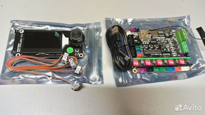 Mks tinyBee v1.0 with mks mini12864 v3.0