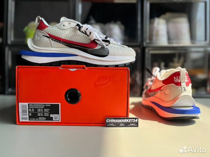 Кроссовки Nike Sacai Vaporwaffle