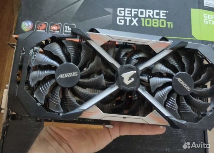 Видеокарта Gtx 1080 ti Aorus
