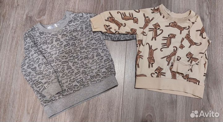 Детские вещи пакетом на мальчика 80