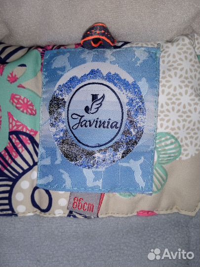 Зимний костюм для девочки 86 92