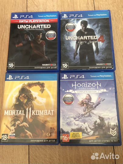 Игры для консоли ps4