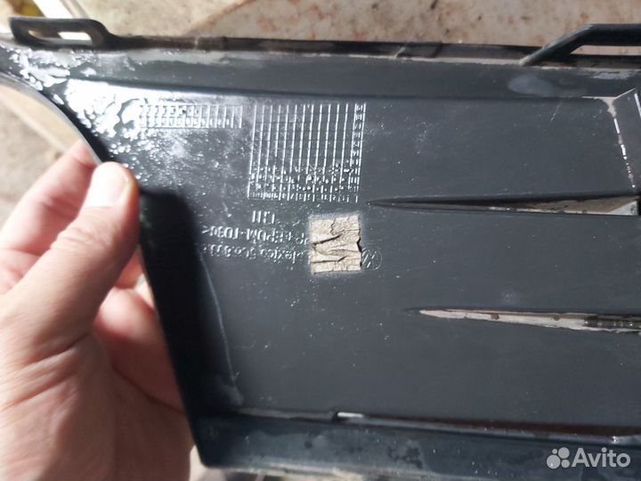 Накладка бампера vw jetta 6