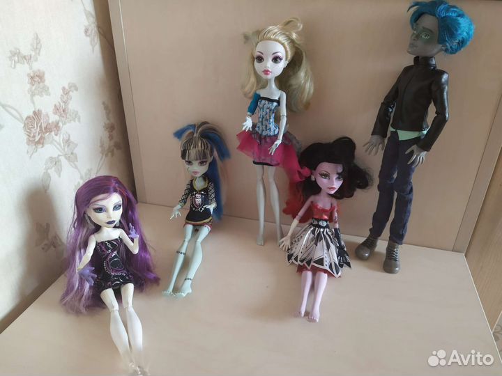 Куклы Монстер Хай пакетом