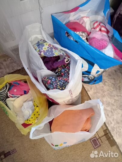 Детские вещи пакетом на девочку