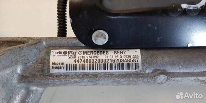 Рулевая рейка Mercedes vito w447