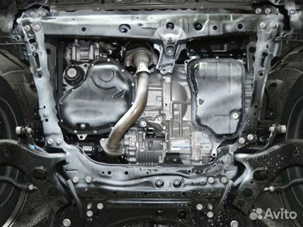 Защита картера двигателя и кпп Toyota RAV4 III Res