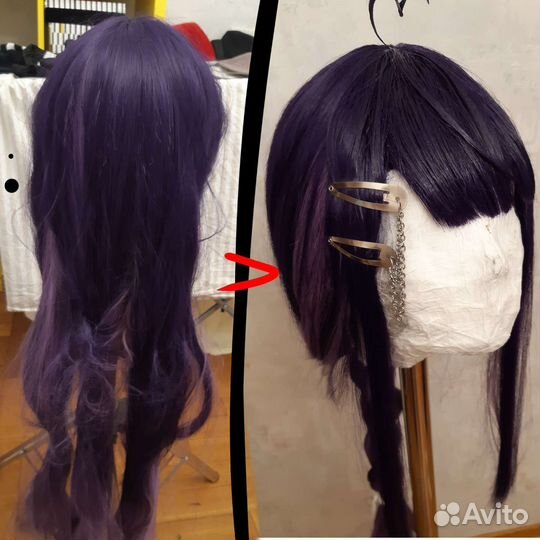 Укладка парика (вигмейкер)