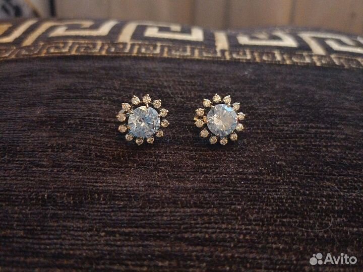 Серьги серебро