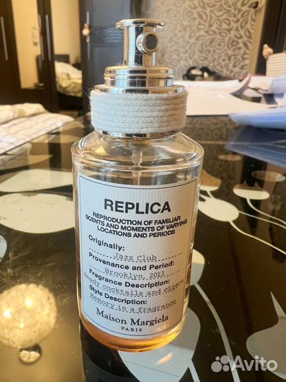 Maison margiela replica духи jazz club оригинал
