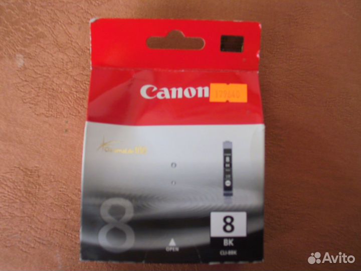 Картридж canon 8 черный