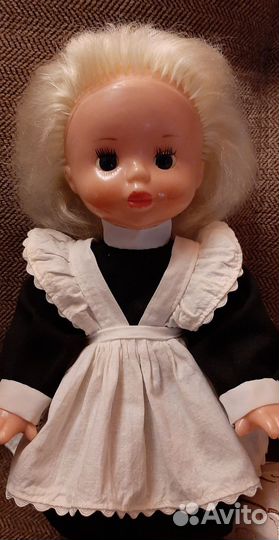 Кукла Риточка школьница СССР Загорск