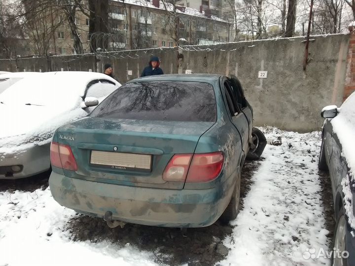 Передние лонжироны ниссан альмера N16 седан