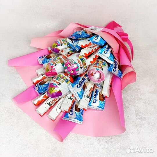 Букет из киндеров детский