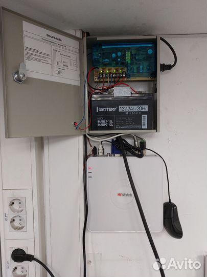 Монтаж видеонаблюдения