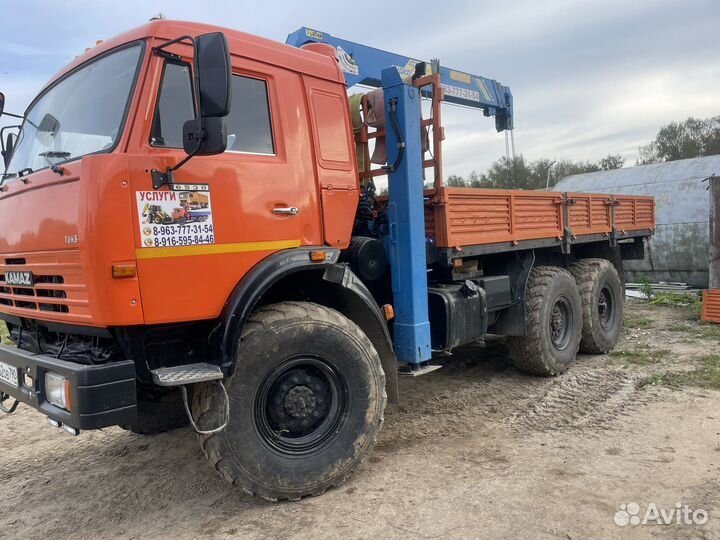 КамАЗ 43118-10 с КМУ, 2008
