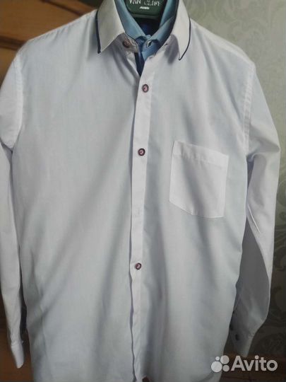 Рубашка для мальчика новая 152
