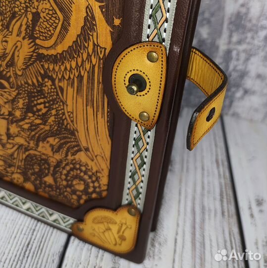 Русские сказки и былины с илл. И. Билибина в коже