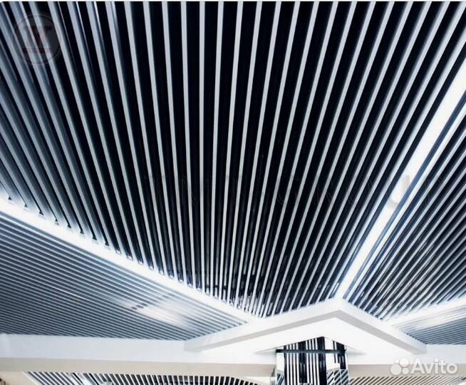 Реечный потолок Кубообразная рейка