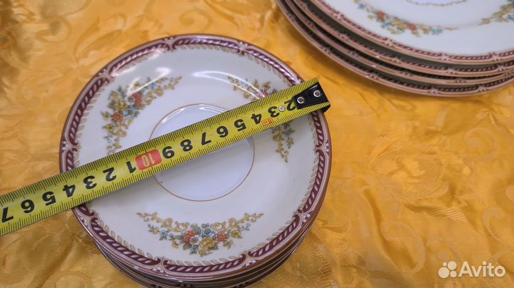 Фарфор тарелки Япония 20 век арт деко