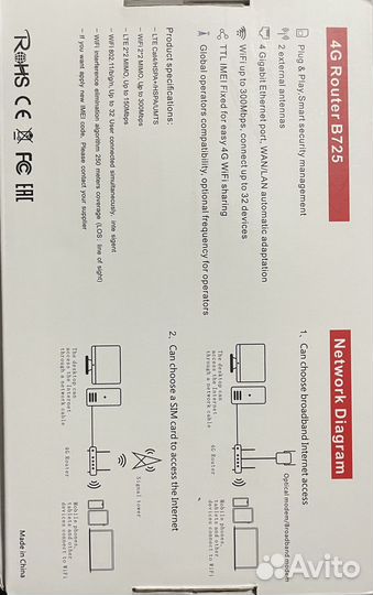 Wifi роутер 4g модем vemo