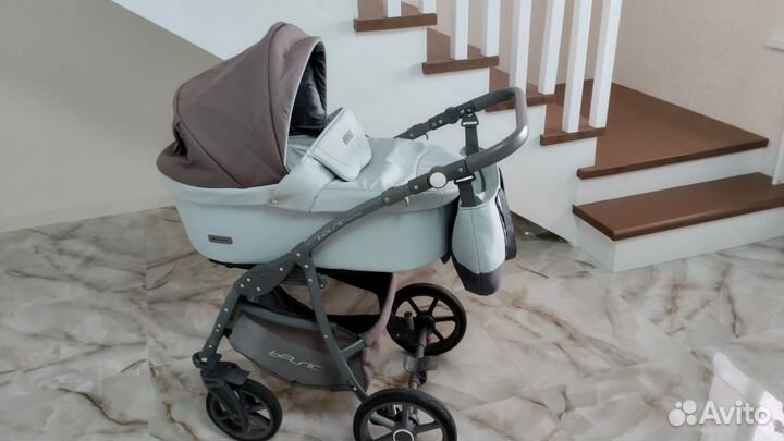 Коляска 2 в 1 riko basic pastel