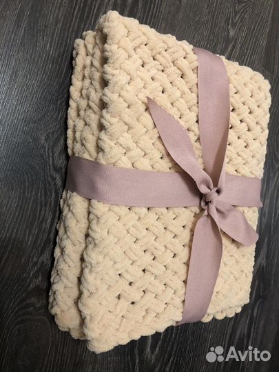 Плед детский плюшевый