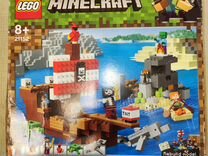 Lego minecraft 21152 Приключ. на пиратском корабле