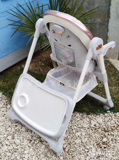 Стульчик для кормления Luxmom Q7 белый